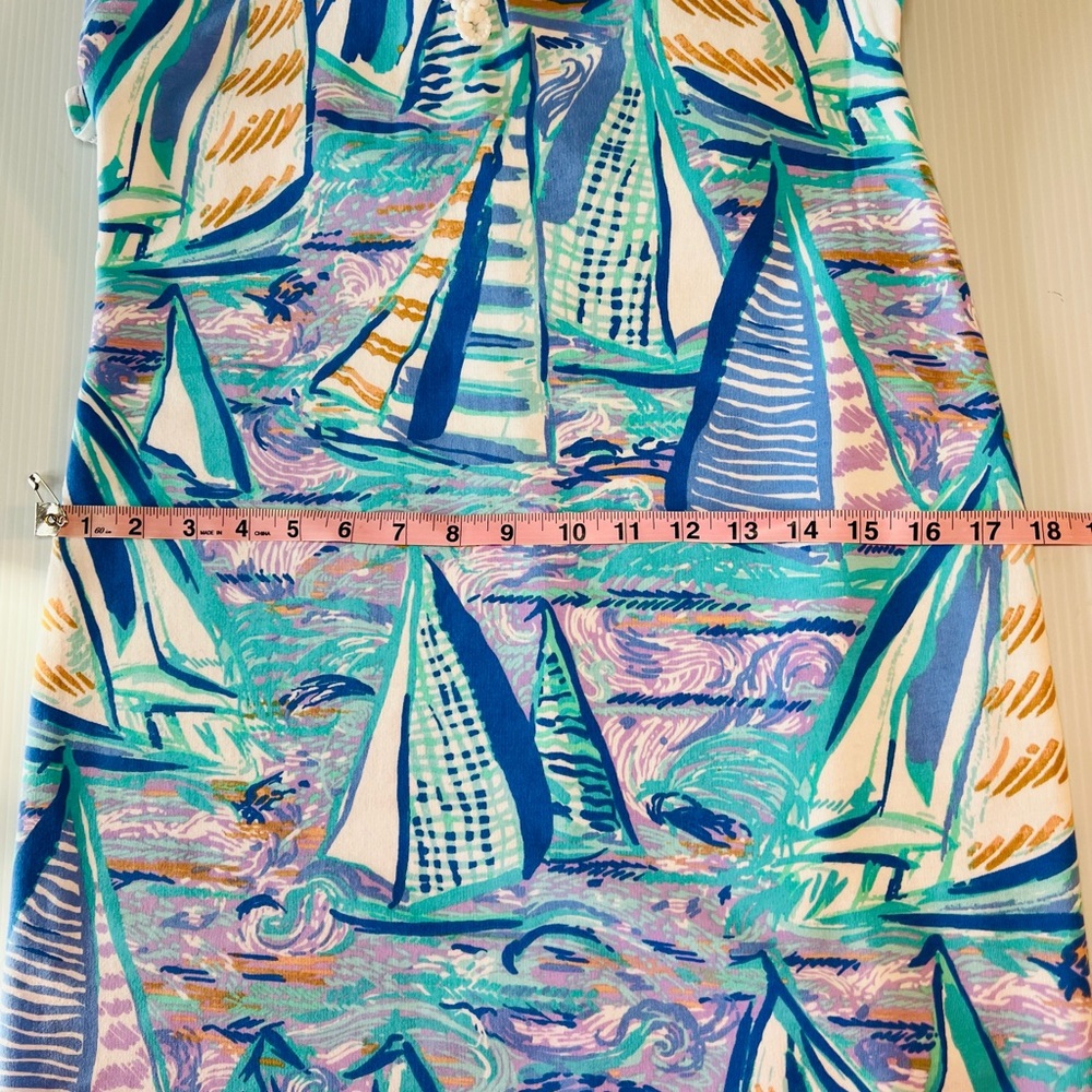 Lilly Pulitzer Sailboat Harper Dress Size Small - Picture 7 of 15